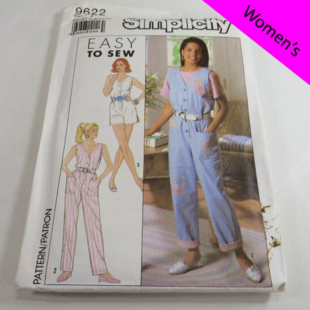 Simplicity 9622 Sewing Pattern UNCUT Jumpsuit sizes 6-24